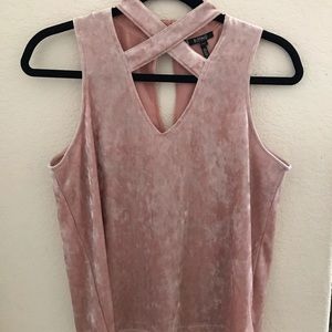 Crushed Velvet Tank